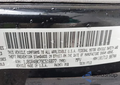 2009 Jeep Grand Cherokee Laredo from USA, damaged, VIN 1J8GR48K79C516877